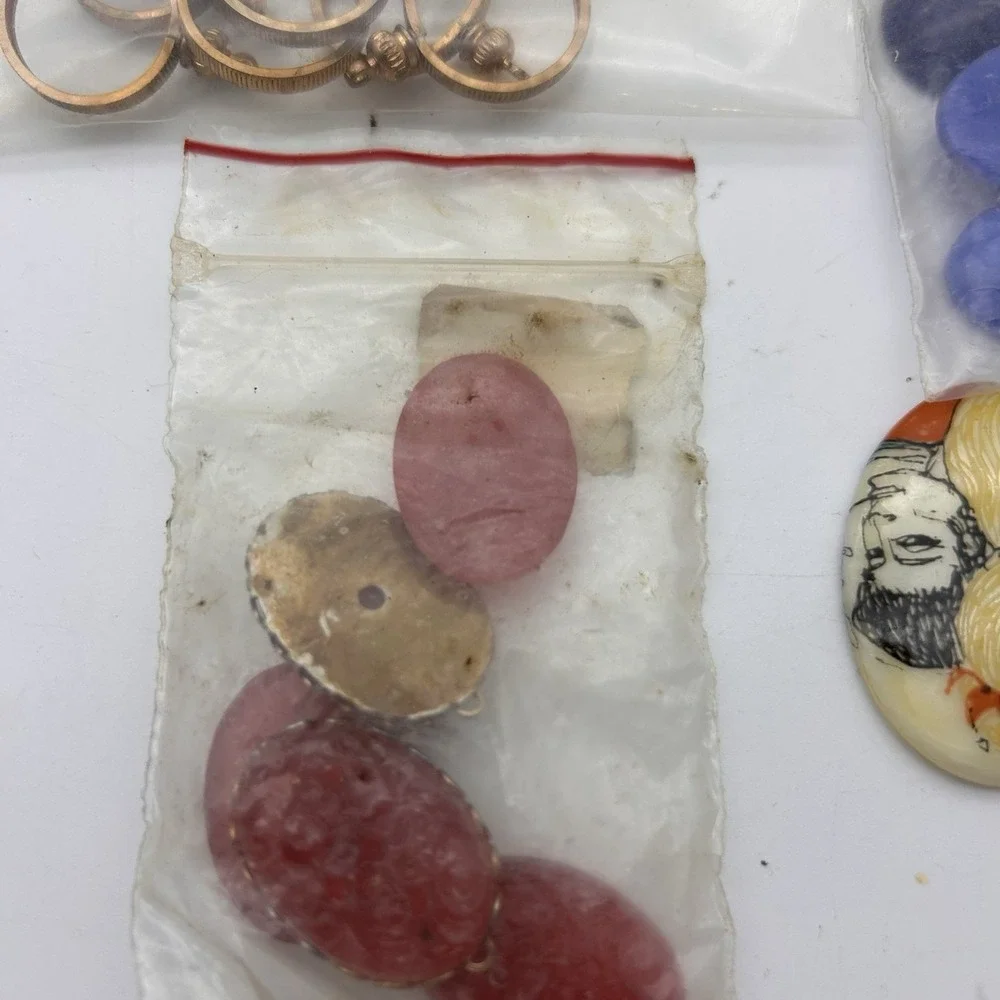 Vintage Jewelry Making A Lot/Supplies Over 75 Items
